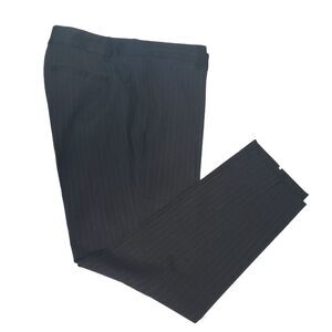 Banana Republic Pants Womens Size 8 Dark Gray Pin-Stripe Straight Ryan Fit